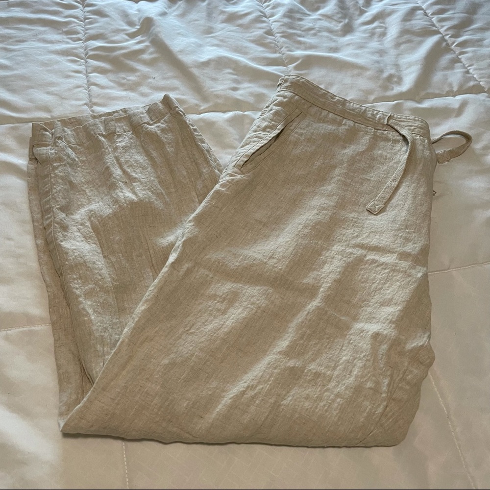 Tasso Elba Linen Trouser